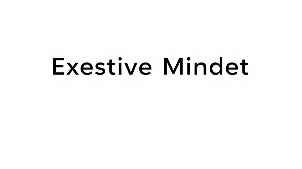 Executive Mindset image